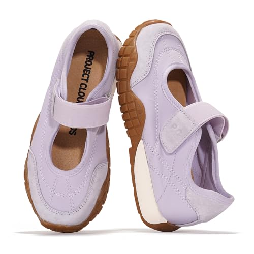 Project Cloud Girls Shoes - Memory Foam Insole Kids Shoes Girls Sneakers - Lightweight Mary Jane Flats & Non-Slip Comfortable Kids Sneakers (Little Donna)