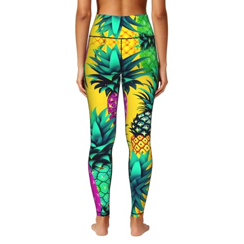 Legging ananas avec poches extensible pour éviter de s'encombrer