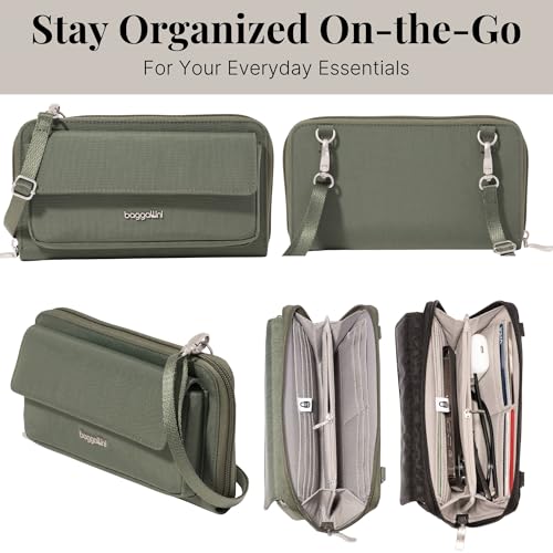 Image of Baggallini Rfid Phone Wallet Crossbody