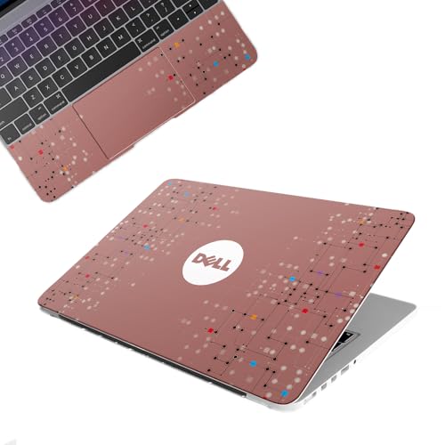 Image of Galaxsia Pattern D018 Top+Wrist Pad Vinyl Laptop Skin /Sticker /Cover Upto 15.6 Inches Laptops Laminated-Removable-HD Quality Compatible for Hp-Dell-Sony-Lenovo-Asus etc.(15x10 Inches)