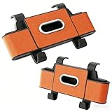 Porta fazzoletti e bicchieri: dotato di organizer per sedile posteriore con porta fazzoletti e portabicchieri per sedile posteriore, questo organizer 3 in 1 per sedile posteriore dell'auto mantiene fazzoletti e bevande a portata di mano, migliorando la comodità in auto.