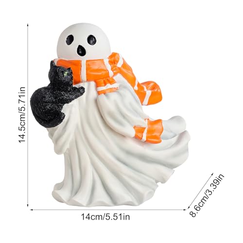 Décor de Fête Statue pour Halloween en résine sans encombrement