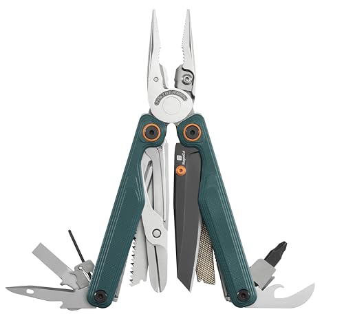 Image of LEATHERMAN, Wave Alpha - 16-in-1 Multi-Tool with MagnaCut Blade, G10 Handles & Full-Size Scissors, Cascadia