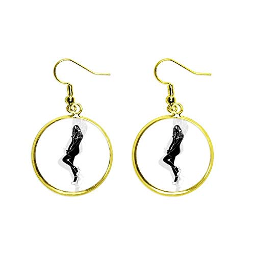 Pendientes largos de silueta para realzar tu look de oficina y eventos