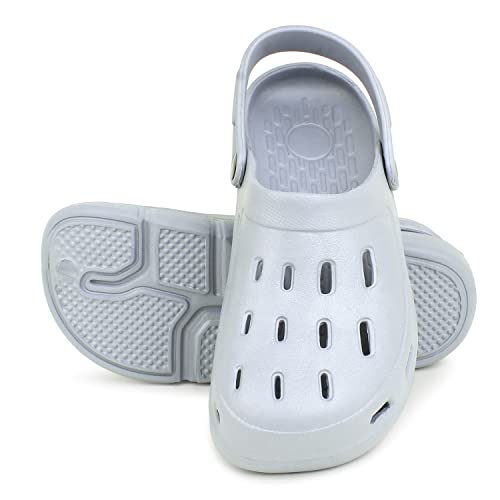 Image of Hygear Men's Omega EVA Clogs | Lightweight | Breathable | Waterproof | Anti-Skid | Comfortable Slip-On Clogs for Men