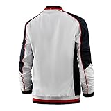 White/peacoat blue/fila red FILA Damen, Jacky Trainingsjacke Weiß, Blau, 3XL Jacken