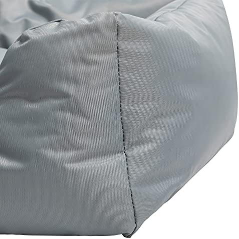 Hollypet Waterproof Cat Bed Pet Bed for Cats and Small Dogs Puppy Soft Pet Nest Sleeping Bag House Cushion, Grey(58 * 43 * 20cm)