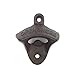 Wall Mount Bottle Opener, 2 PACK Vintage Style Cast Iron Beer Bottle Opener by Lofekea