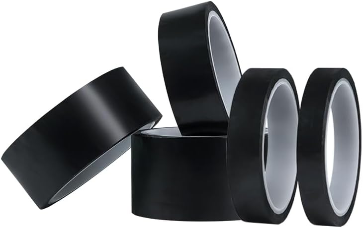 INFRI Kapton Tape Insulation Voltage Resistant Matte Shading High Temperature Resistant Polyimide Adhesive Tape (Color : 33M, Size : 5mm)