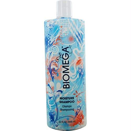 BIOMEGA Moisture Shampoo, 32 Oz, Creates Fuller Volume, Hydrating Formula Cleanses Hair while Infusing it with Omega-Rich Moisturizers and Keratin Amino Acids