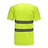 AYKRM 3XL 4XL High Visibility WORKWEAR T-Shirt (3XL-4XL, Yellow) #2