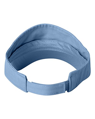 Go All Out Adjustable Baby Blue Adult Pineapple Embroidered Visor Dad Hat #TOP1