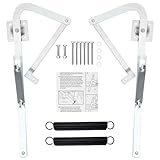 55-2 Attic Ladder Hinge Arms with Springs,Compatible with Werner Mk5, WU2210, W2208, W2210, Suitable for Werner Attic Ladders Manufactured After 2010, Heavy Duty Thick Galvanized Material