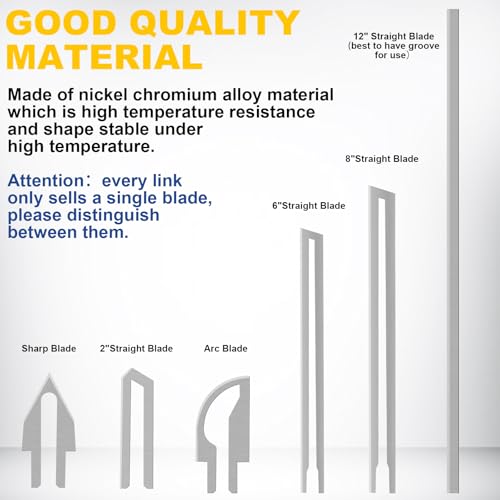 Komsepor Schaumstoff-Schneideklingen (Bogenförmige Klinge)