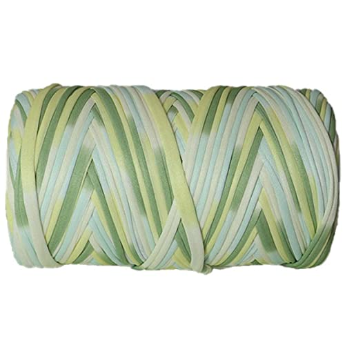Hilo de ganchillo de 300g multicolor suave para tejer bolsos y cestas 2