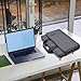 TECOOL 15.6 16 Inch Laptop Bag, 360 Protective Case Messenger Bag Waterproof Computer Sleeve Briefcase with Shoulder Strap for 15.6 16 Inch Laptop Notebook Chromebook, MacBook Pro 16, Dark Grey