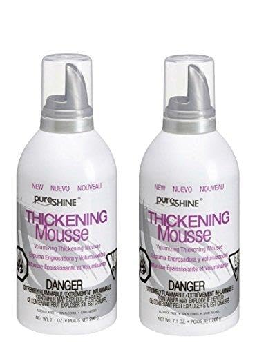 Pure Shine Thickening Mousse 7.1 Oz.(2 Pack)