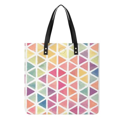 Sac à main triangle géométrique pour femme : rangez tout votre nécessaire de voyage