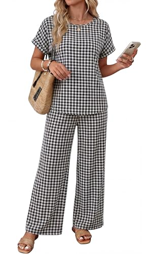 XIEERDUO 2 Piece Sets For Women Summer Sets Vacation Outfits