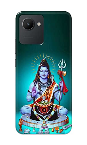 Image of PRINTFIDAA Printed Hard Back Cover Case for Realme C30 | Realme C30s Back Cover (Lord Shiva) -1803