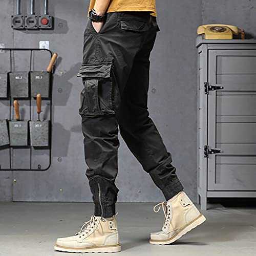 Pantalon ample homme coton gris idéal pour le détent à la maison en 3XL