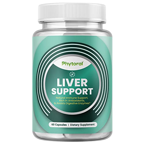 Liver Support Supplement with Zinc Oxide - Immune Support Supplement for Immunity with Silymarin Milk Thistle Extract Dandelion Root and Artichoke - Liver Health for Cleanse