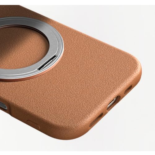 Coque pour iPhone 16 Pro Max avec support magnétique solide et châssis métal noir - 3