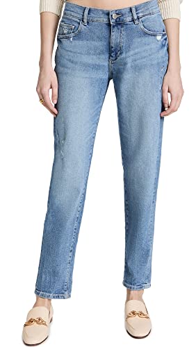 DL1961 Women\'s Riley Boyfriend: Straight Jeans