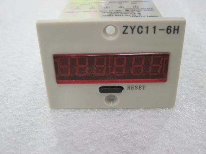 RC41B digital speedometer/tachometer with Hall sensor, magnet module sensor - (Color: AC100-240V)