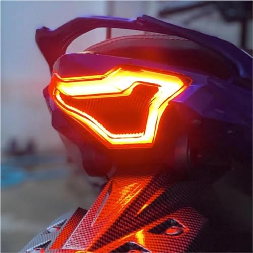 Clignotants intégrés Yamaha Y15ZR pour résoudre les pannes de feu arrière