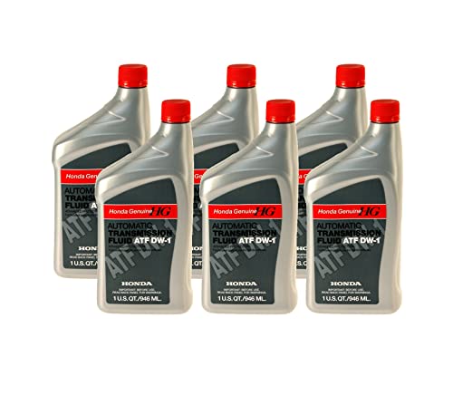 Genuine OEM Automatic Transmission Fluid DW-1 6 Quarts (6x1 Qt) For Honda