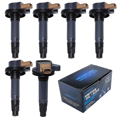 HENGCOOL Ignition Coils - 6 Packs UF646 Compatible...