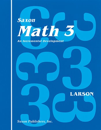 Saxon Math 3 Homeschool Complete Kit