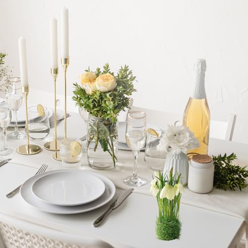 UCFBWO 3 Bouquet de Fleurs Artificielles Extérieures Fleur Artificiel Deco – vue 7