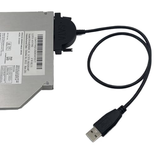 Cable adaptador externo USB 2.0 a SATA para laptop miniatura 2