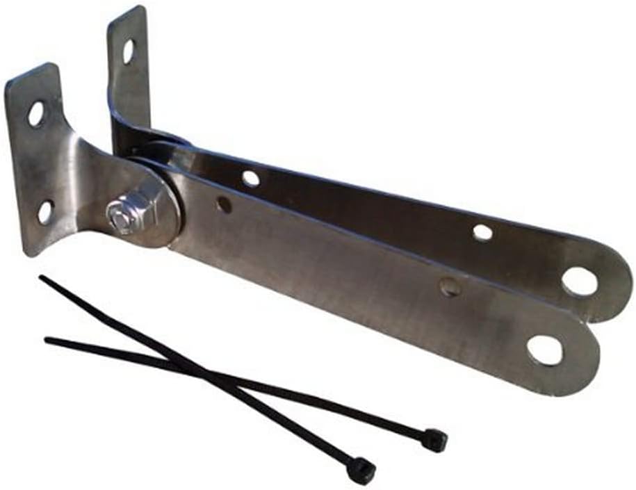 Johnny Ray Transducer Bracket - Universal Speed Reeder Transom Mount for Fish Finders, Adjustable Stainless Steel Transducer Mount for Fishing Boats