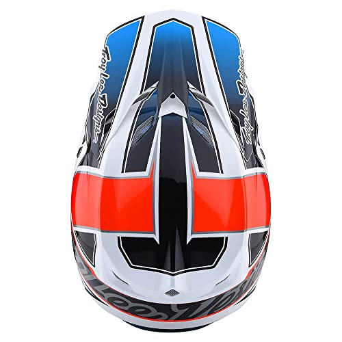 Troy Lee Designs Se5 Composite Team Adult Motocross Helmet W/Mips - Full Face Offroad Motorcycle Dirt Bike Atv Powersports Dual Sport Racing Helmet - Mens Womens Unisex (Orange/Blue, Lg) #TOP7