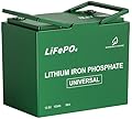 DEASON 12V 100Ah Mini LiFePO4 Lithium Battery - 100A BMS, 10-Year Lifespan, Up to 15000 Cycles, Max. 1280Wh Energy in Small Size, Perfect for RV, Solar, Trolling Motor, Boats, kayaking, Marine etc.