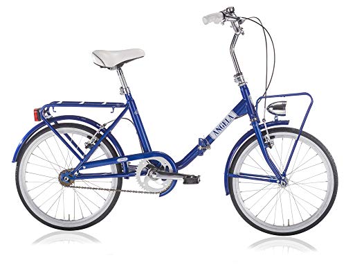 mbm safari 20 bicicletta pieghevole folding bike nero 6s