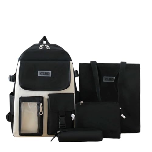 Sac à dos tyrolien noir en taille unique pour le collège et lycée