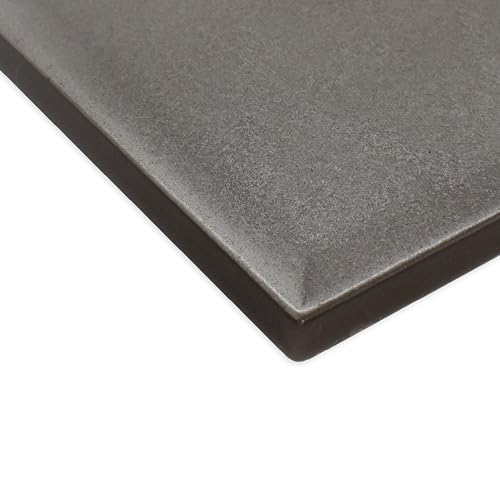 Questech Decor Classic 4x4 Inch Square Tile, Decorative Interior Wall Tile, Bathroom Shower Remodel Decorative Kitchen Backsplash, Modern Home Decor, Brushed Nickel Finish, 12 Pack - Thumbnail 6