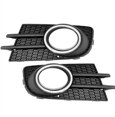Rejilla de luz antiniebla para coche VW Tiguan 2012-2018 con moldura para soporte de lámpara