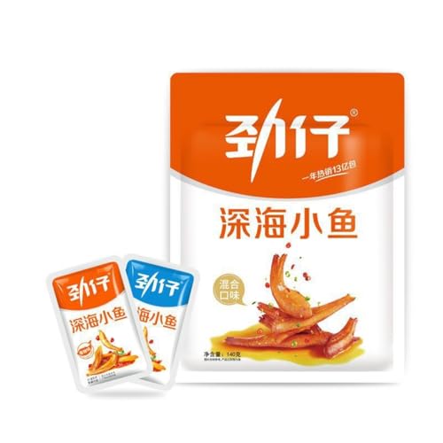 Leckere Fischsnacks - Natürliche Proteinquelle, 70g (10x7g) - Leckerer und gesunder Snack, perfekt für unterwegs, Schule und Büro