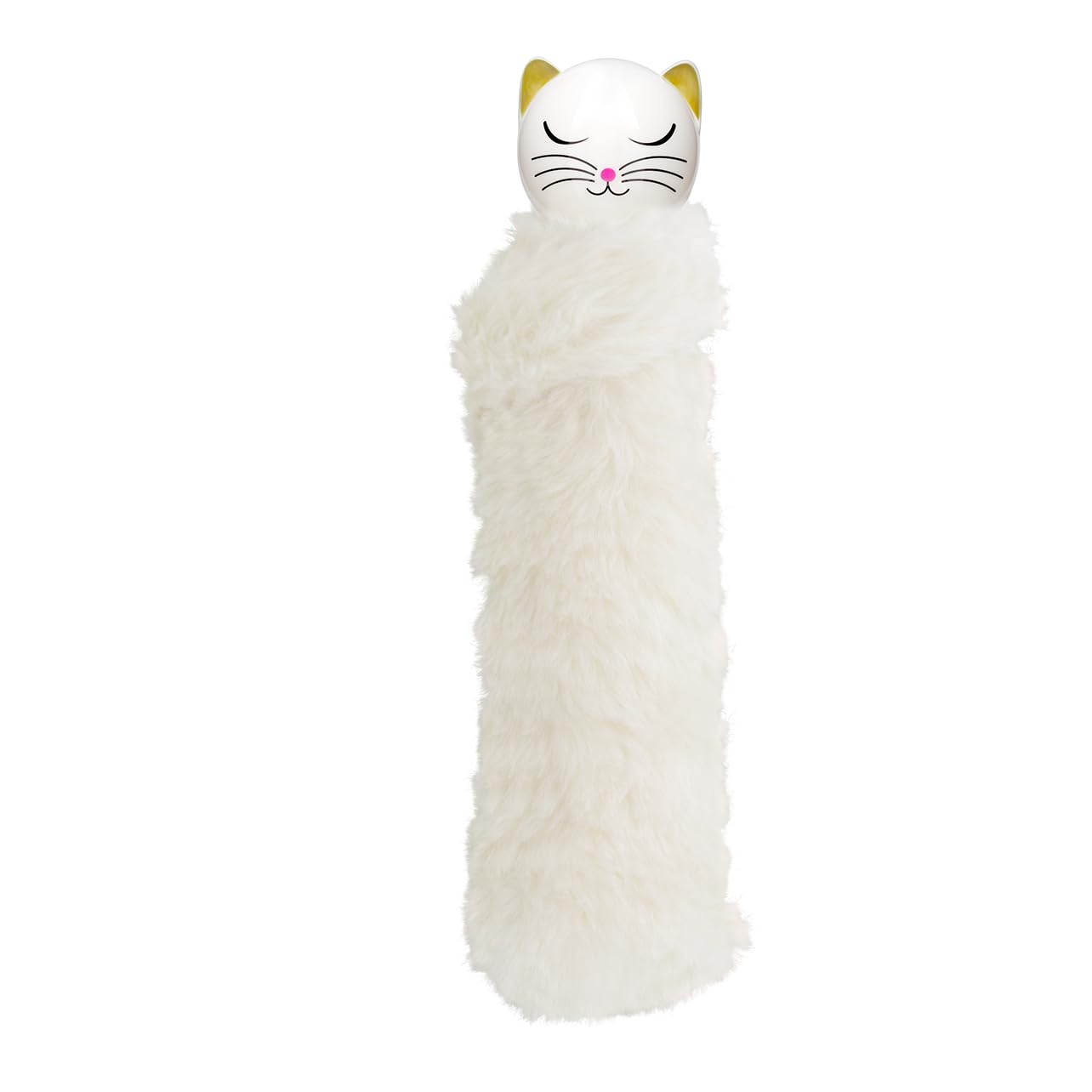 Pylones Weiß Folding Prapluie Hat – White Cat
