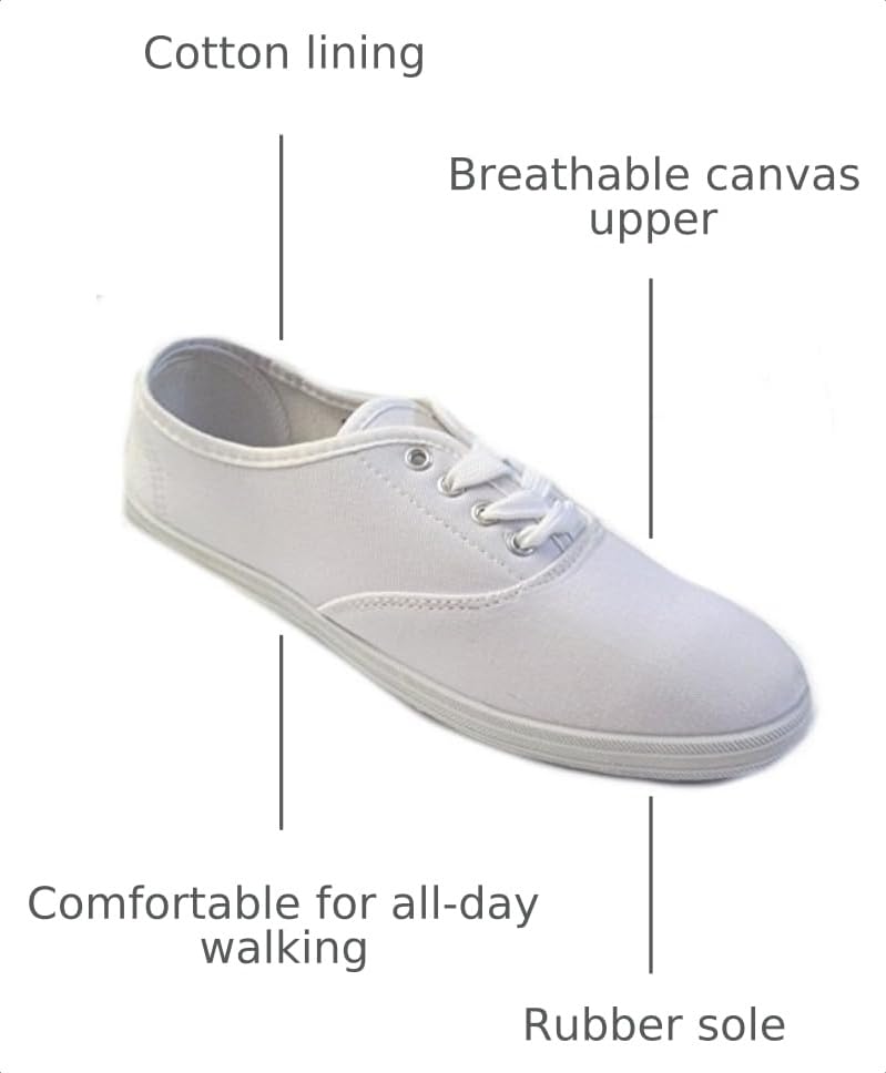 Image of Shoes8teen Womens Canvas Decks Sneakers 18 Colors Available | Casual Shoes