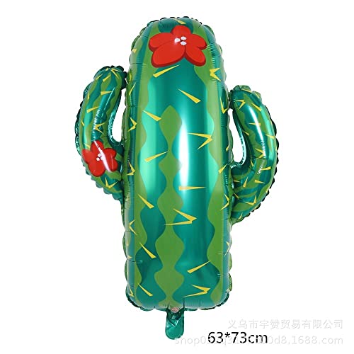 Image of Atpata Funky 'Taco Bout a Grad' Mexican Theme Happy Graduation Party Foil Balloons Combo Set - Taco, Cactus, Mexican Hat, Avocado, Pineapple, Coconut Shaped Balloons - Congrats Grad Fiesta Decorations