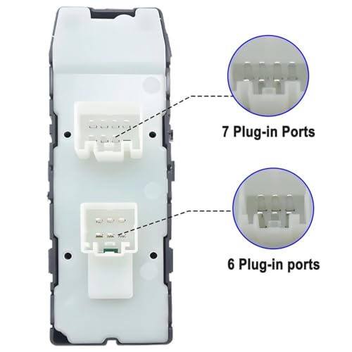 Interrupteur bouton lève-vitre électrique fluide pour Dodge Caliber 56040691AB
