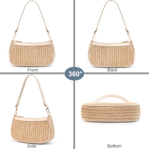 Image of Shoulder Bag for Women Retro Hobo Handbags Cross Body Purses
