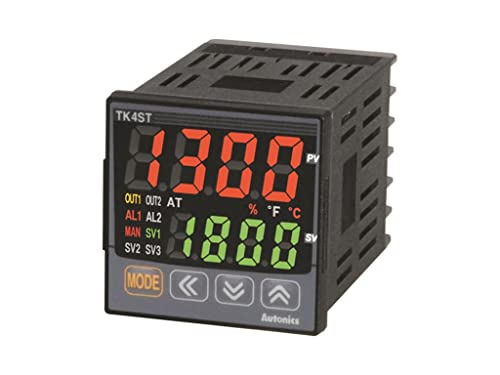TK4SP-14RN, Temp Control, 1/16 DIN, 11-pin, 1 Alarm, Relay Contact Output, 100-240VAC (Socket req'd)