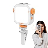 LED para teléfono, luz del teléfono para fotos | Iluminación de videoconferencia Selfie multiusos para teléfono,Pequeña luz de video LED iluminación de cámara web para fotografía en transmisión en